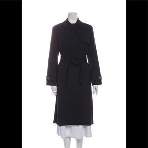 sandro pleated trench coat